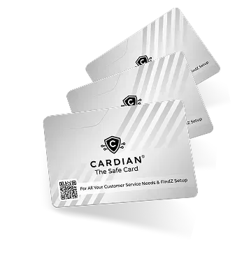 Cardian The Safe Card - Protect your cards from digital pickpockets instantly!
